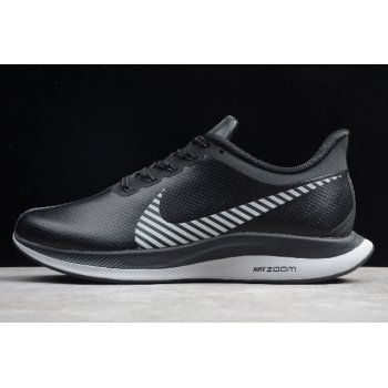 2020 Nike Air Zoom Pegasus 35 SHIELD Black White Size BQ3290-001 Shoes